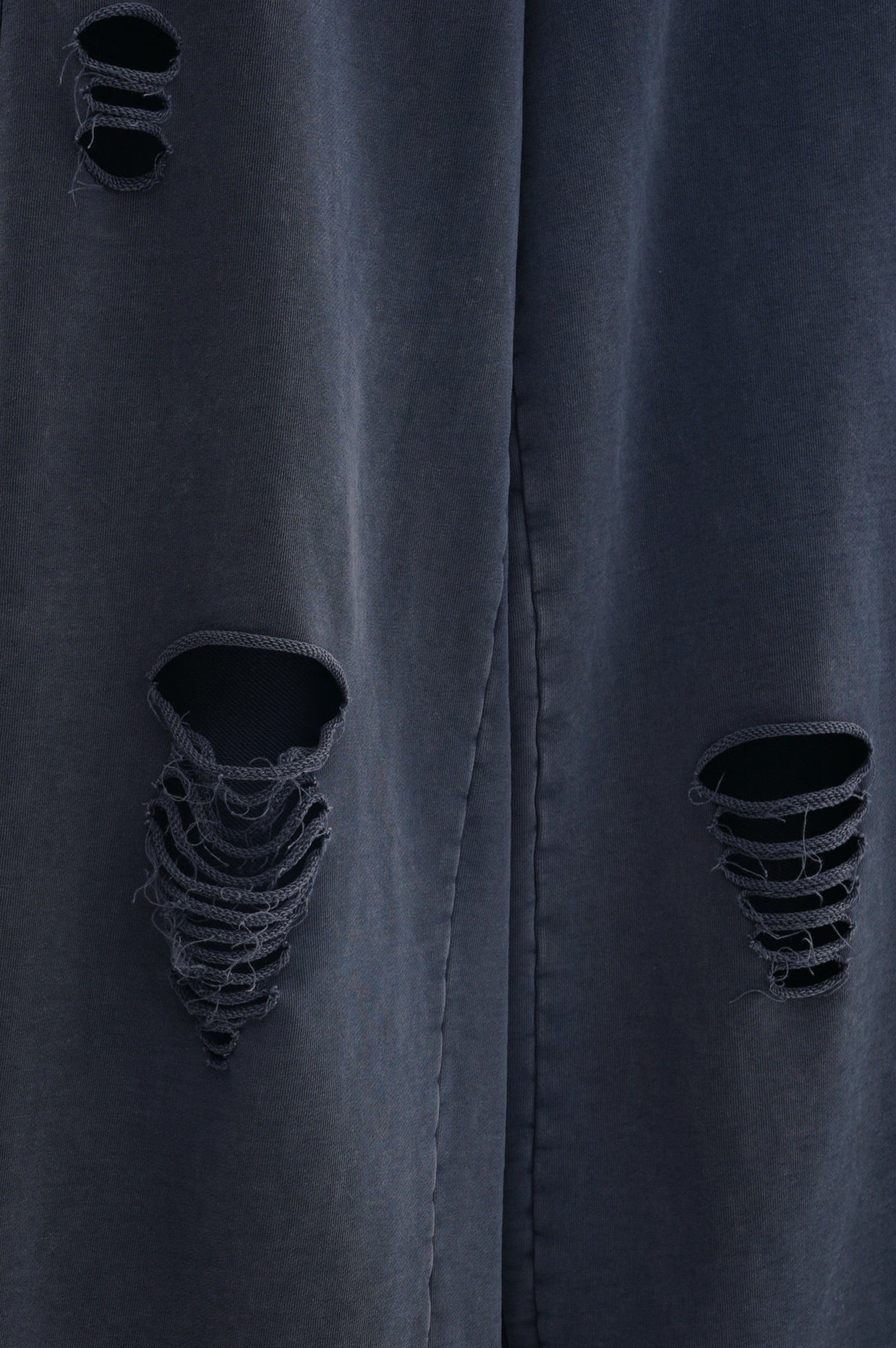 Distressed Sweatpants - Steel Gray